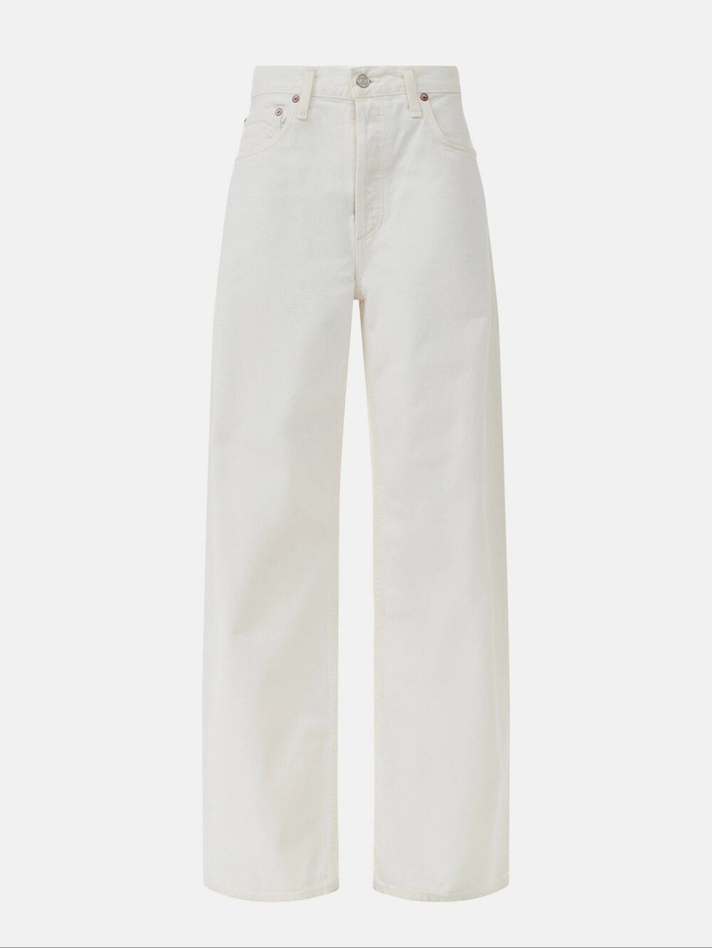 AGOLDE Arc Barrel Jeans Denim White Size 27